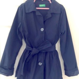 Girls Benetton Trench Coat